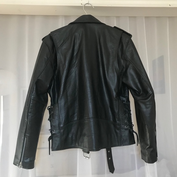 Leather motorcycle jacketSOLD - Picture 5 of 6